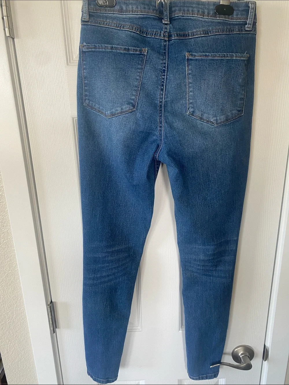 Dip Demim Slim High-Rise Women's Jeans in Medium Blue Sz 6 - Picture 3 of 13